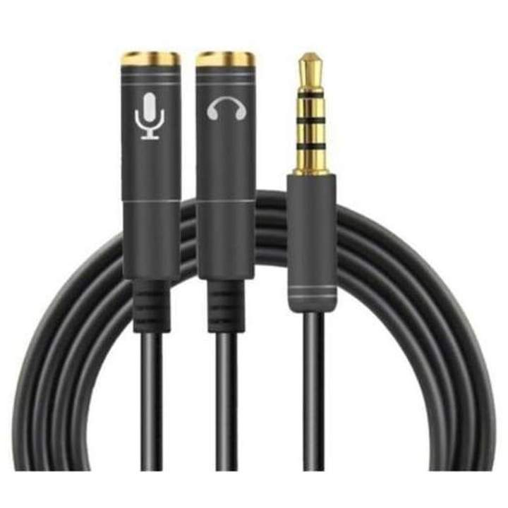 Audio Splitter 3.5mm Headphone Adapter